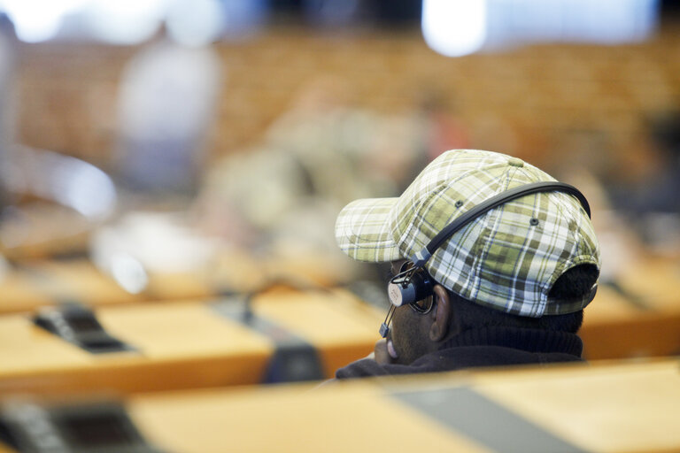 Fotografie 11: Debate European Parliament and Volunteering