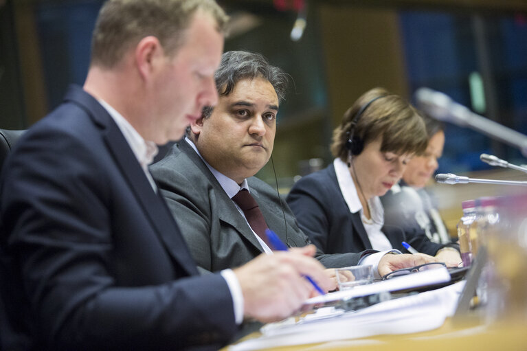 Zdjęcie 14: LIBE Committee meeting - Hearing of the candidate for the post of Europol Executive Director. Exchange of views with Catherine DE BOLLE