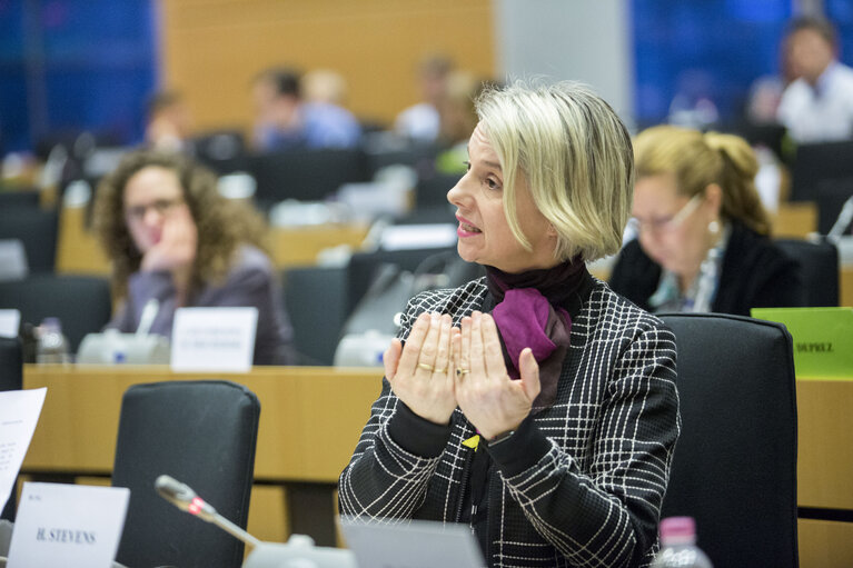 Zdjęcie 8: LIBE Committee meeting - Hearing of the candidate for the post of Europol Executive Director. Exchange of views with Catherine DE BOLLE