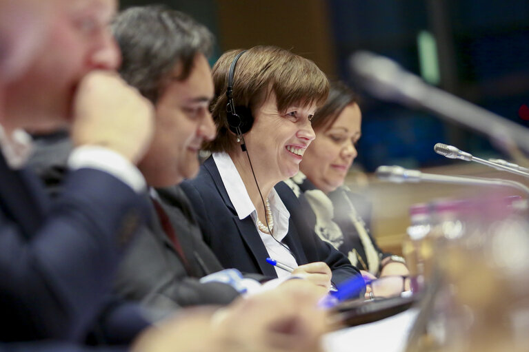 Zdjęcie 7: LIBE Committee meeting - Hearing of the candidate for the post of Europol Executive Director. Exchange of views with Catherine DE BOLLE