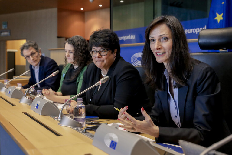 Foto 9: Debate on ' European Animation : Time for Action ' . How to help this dynamic sector fulfil its potential?