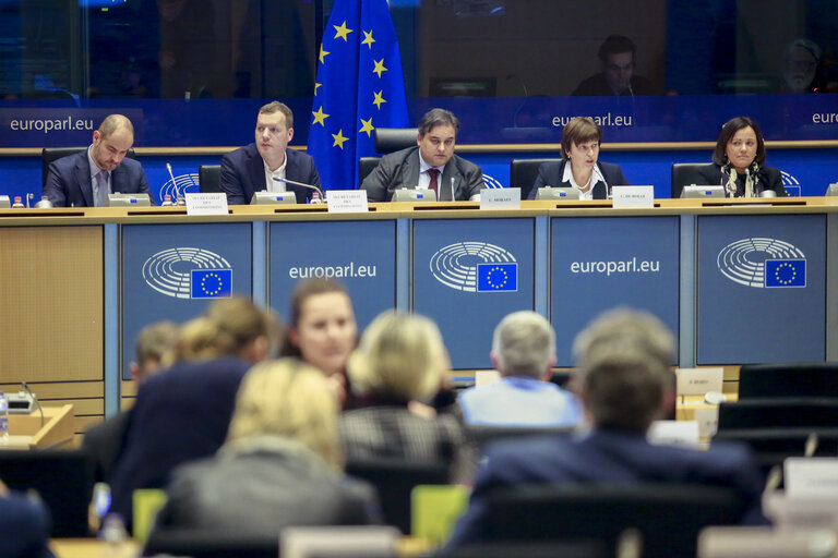 Zdjęcie 16: LIBE Committee meeting - Hearing of the candidate for the post of Europol Executive Director. Exchange of views with Catherine DE BOLLE