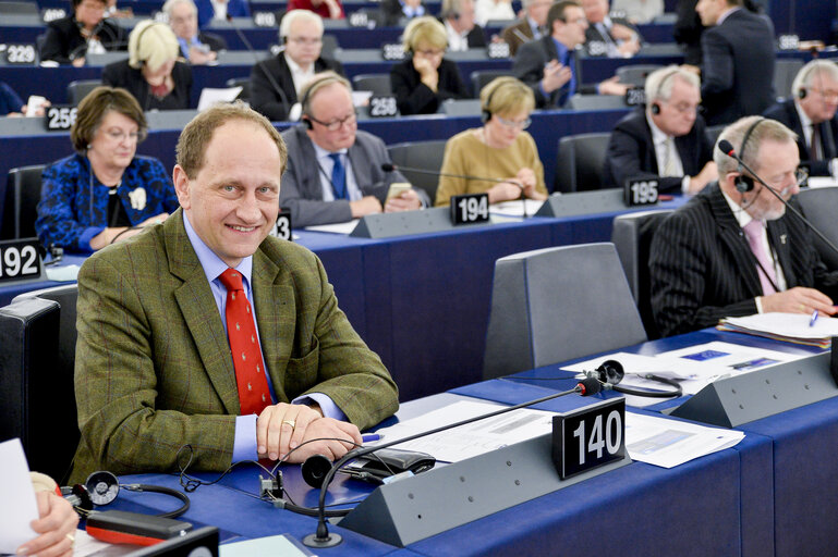 Photo 16: Plenary session Week 3 2017 in Strasbourg - Election of the Vice-Presidents of Parliament