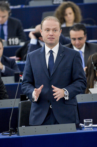 Photo 22: Plenary session Week 3 2017 in Strasbourg - Election of the Vice-Presidents of Parliament