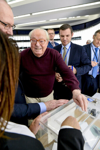 Plenary session Week 3 2017 in Strasbourg - Election of the Vice-Presidents of Parliament