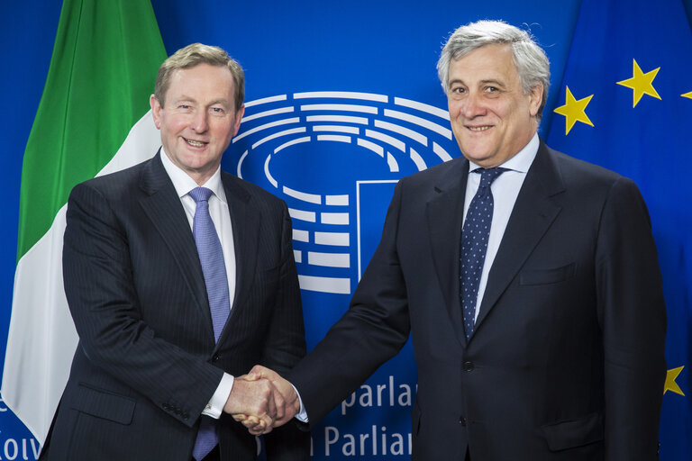 Fotagrafa 7: EP President meets with the Prime Minister of Ireland