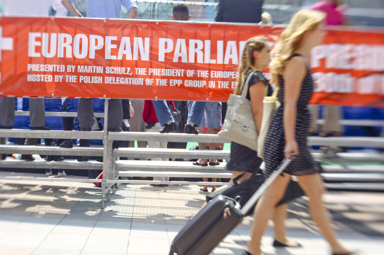 European Parliament in Brussels