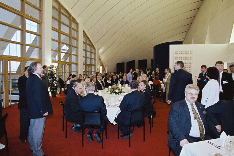 Photo 25: German President makes an official visit to the EP in Strasbourg