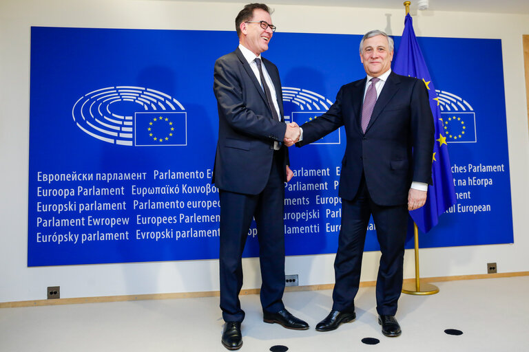 Fotografie 2: EP President meets with German Federal Minister for Economic Cooperation and Development