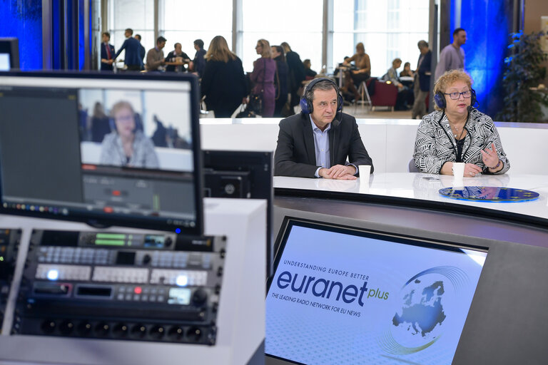 Fotografie 7: Euranet debate - Citizen's Corner