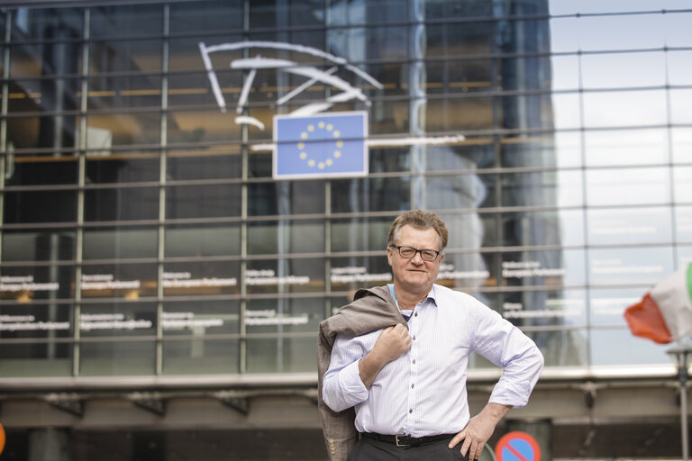 Снимка 1: MEP Claus LARSEN-JENSEN at the European Parliament in Brussels