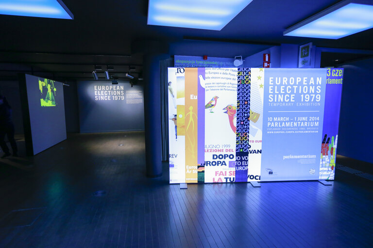 Opening of an exhibition at the Parlementarium