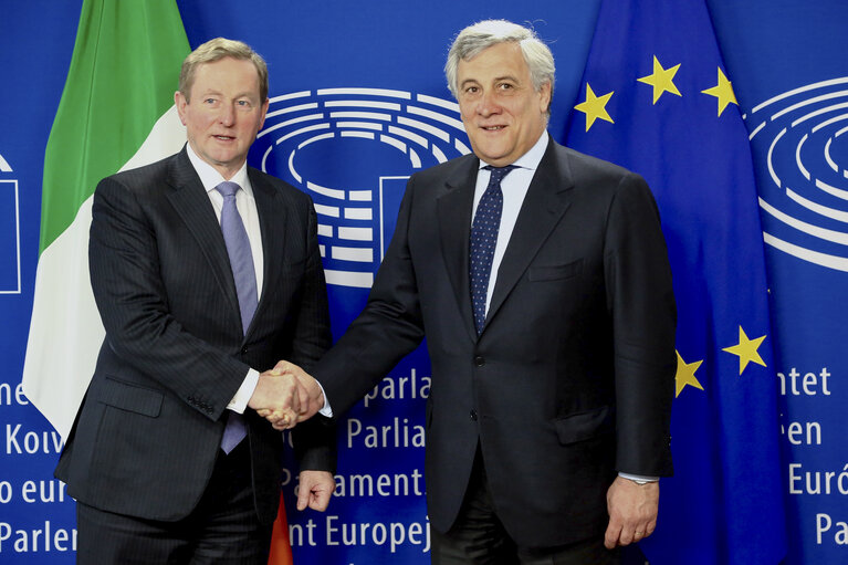 Fotagrafa 6: EP President meets with the Prime Minister of Ireland