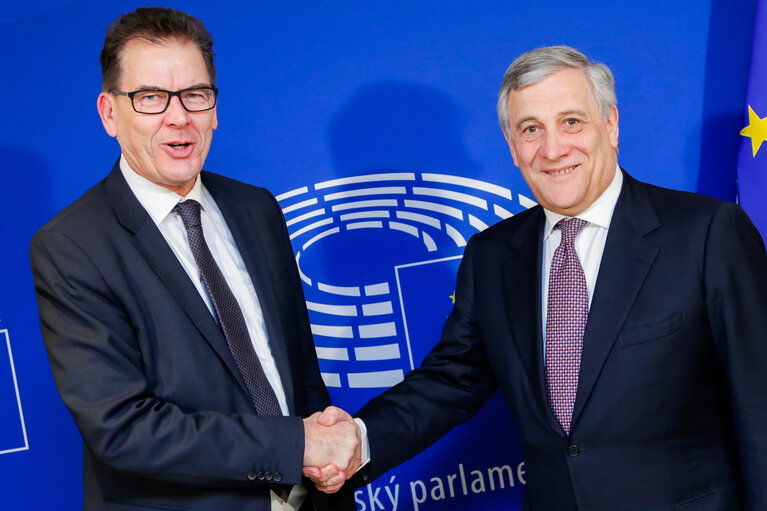 Fotografie 3: EP President meets with German Federal Minister for Economic Cooperation and Development