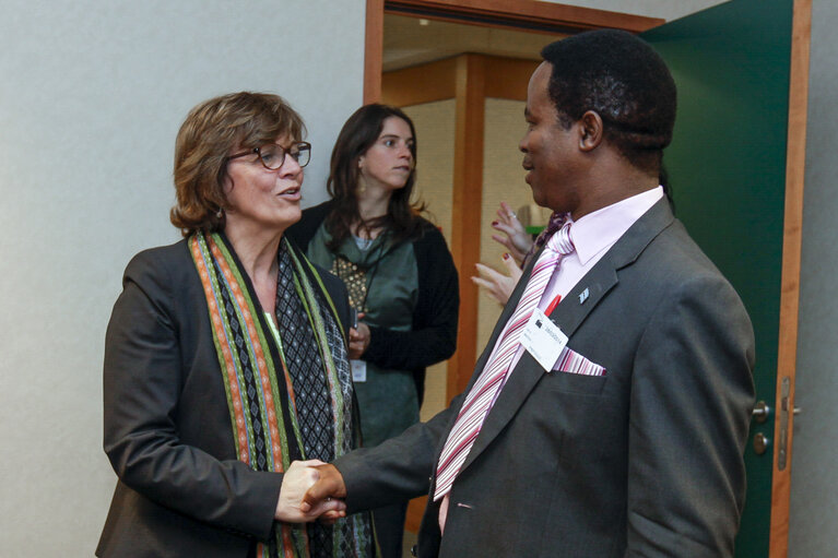 Fotogrāfija 7: Visite of the representatives of the PAN African Parliament finance committee