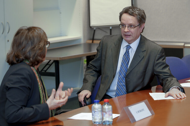 Visite of the representatives of the PAN African Parliament finance committee