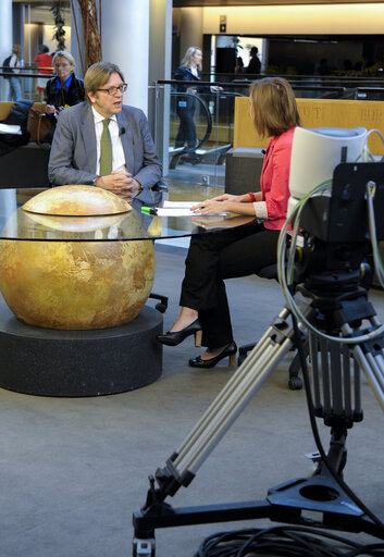 Interview of Guy VERHOFSTADT