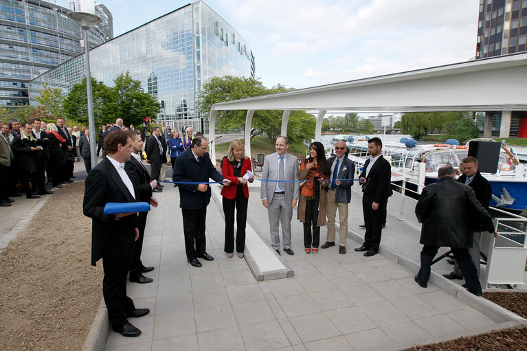 Fotografie 47: official opening of the pier of the European Parliament