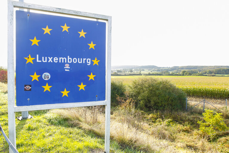 Photo 1 : Belgo-Luxembourg Border