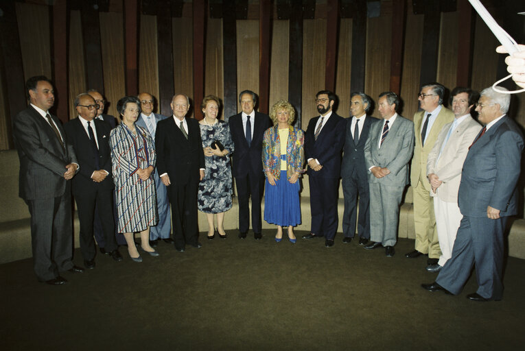 Photo 1 : Visit of the President of Portugal to the EP