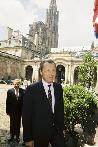 Zdjęcie 11: Visit of the President of Portugal to the EP