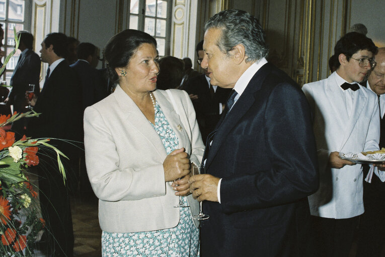 Zdjęcie 13: Visit of the President of Portugal to the EP