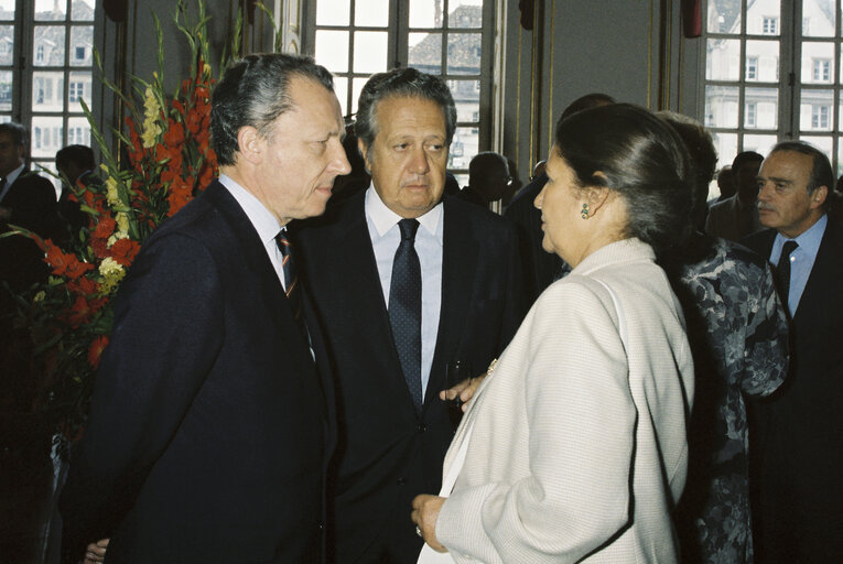 Zdjęcie 16: Visit of the President of Portugal to the EP