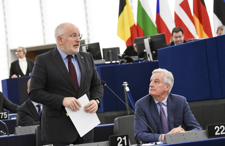 Billede 7: Plenary session - Preparation of the European Council meeting of 21 and 22 March 2019