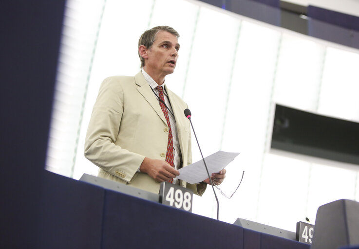 Fotogrāfija 1: Stefan GEHROLD in the EP in Strasbourg