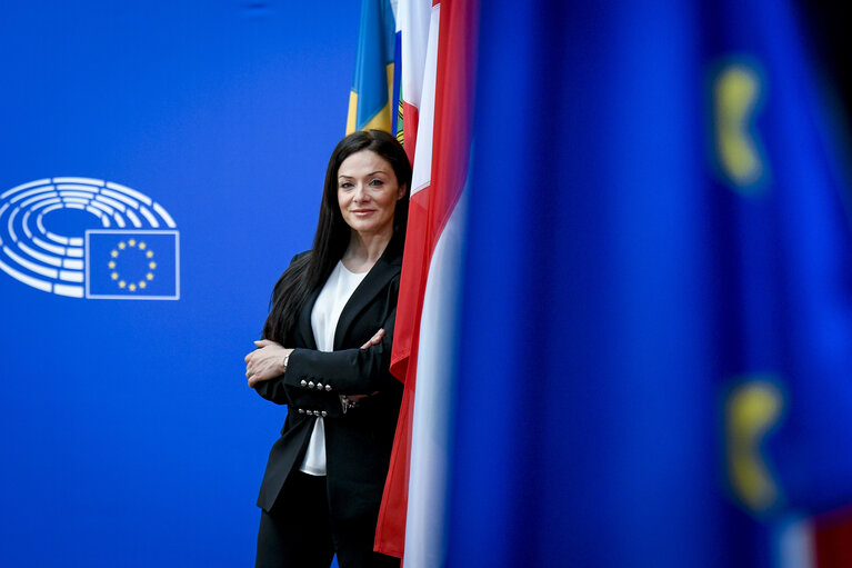 Fotó 3: Miriam DALLI in the EP in Strasbourg