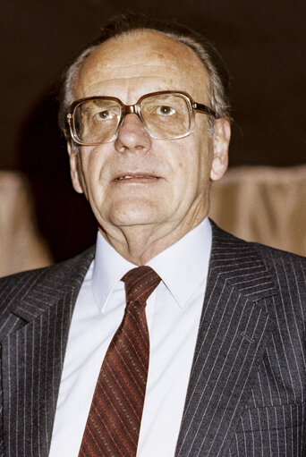 Fotografia 4: Ioannis PESMAZOGLOU in plenary session in Strasbourg. (Exact date unknown)