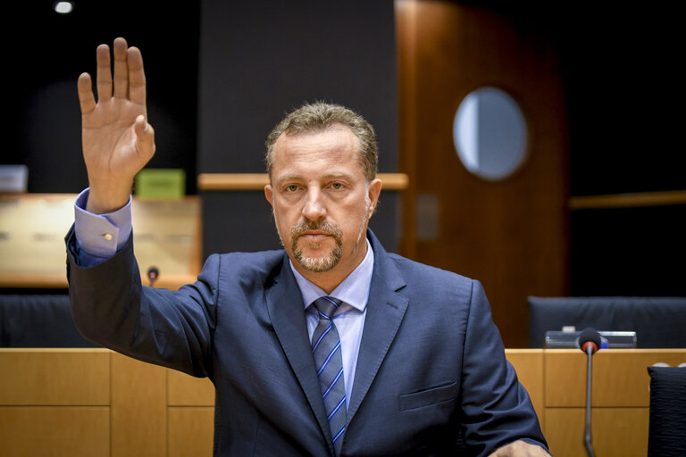 Ivo HRISTOV in the EP in Brussels