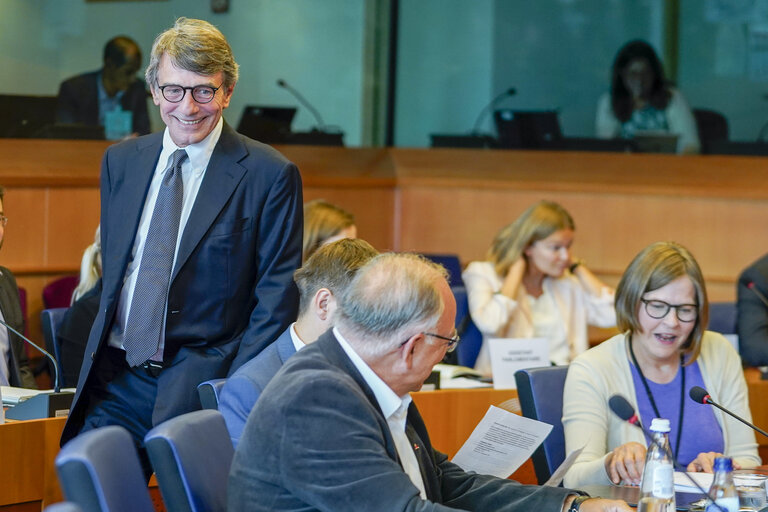 David SASSOLI - EP President meets with the Vice-Presidents