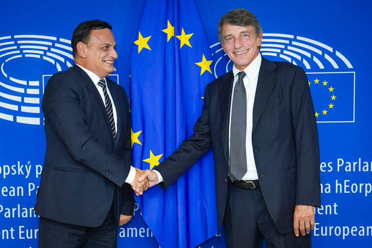 David SASSOLI - EP President meets with David CASA