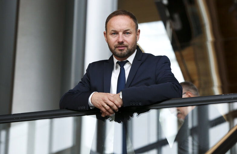 Tomasz FRANKOWSKI in the EP in Strasbourg