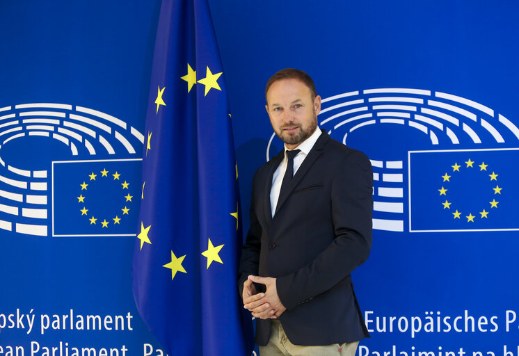 Fotografie 2: Tomasz FRANKOWSKI in the EP in Strasbourg