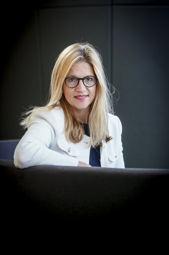 Stéphanie YON-COURTIN in the EP in Strasbourg