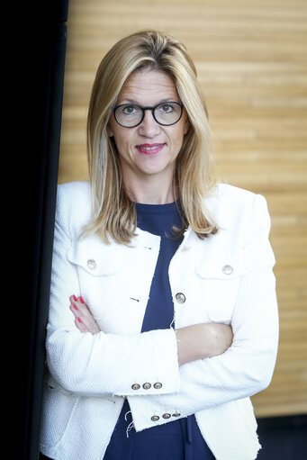 Stéphanie YON-COURTIN in the EP in Strasbourg