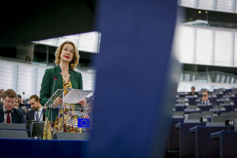 Photo 13 : Plenary session - The UK’s withdrawal from the EU