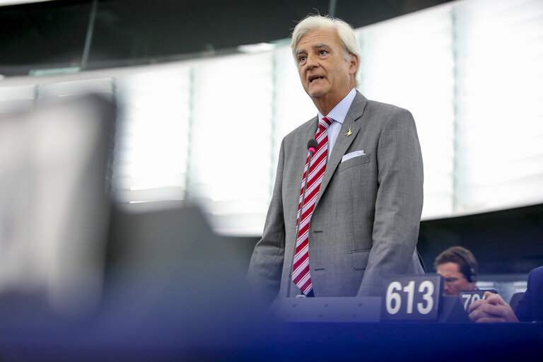 Fotografija 33: Plenary session - The UK’s withdrawal from the EU