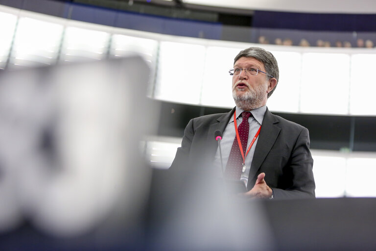 Fotografie 14: Plenary session - The UK’s withdrawal from the EU