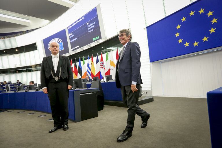 Fotografie 8: Plenary session - The UK’s withdrawal from the EU