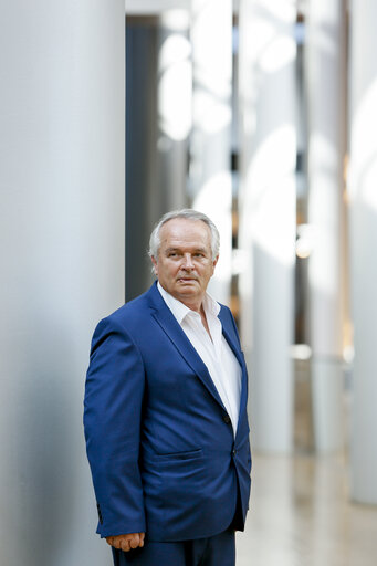 Photo 9 : Miroslav RADACOVSKY in the EP in Strasbourg