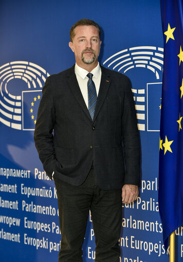 Fotografija 12: Ivo HRISTOV in the EP in Strasbourg