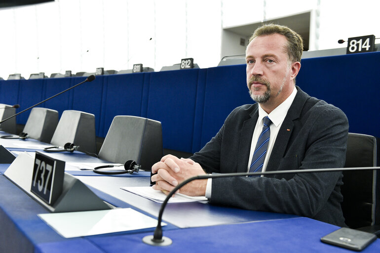 Ivo HRISTOV in the EP in Strasbourg