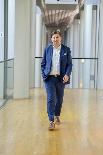 Fotografija 11: Maximilian KRAH in the EP in Strasbourg