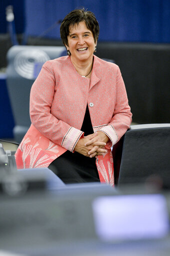 Fotogrāfija 4: Maria NOICHL and Ismail ERTUG in the EP in Strasbourg