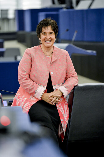 Fotogrāfija 5: Maria NOICHL and Ismail ERTUG in the EP in Strasbourg