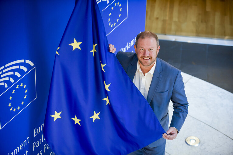 Andreas GLUCK in the EP in Strasbourg