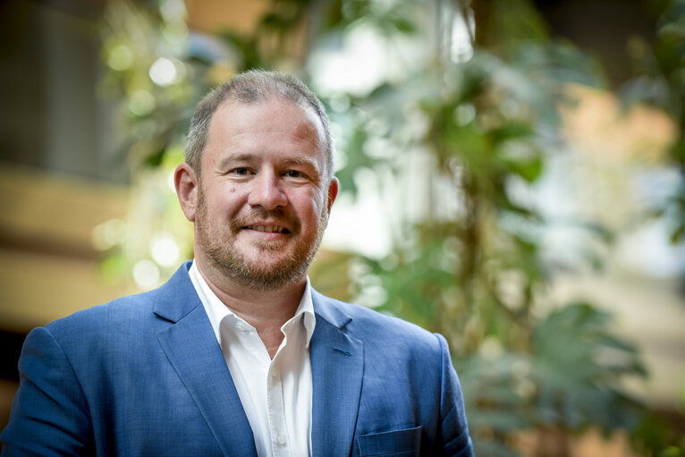 Andreas GLUCK in the EP in Strasbourg